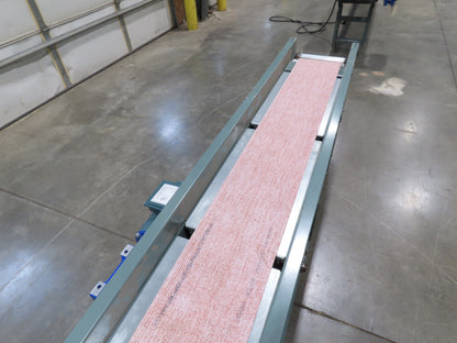 Hytrol 16"x 10' Slider Bed Conveyor 10"Belt 1Hp 230/460V 3PH Center Drive 66FPM