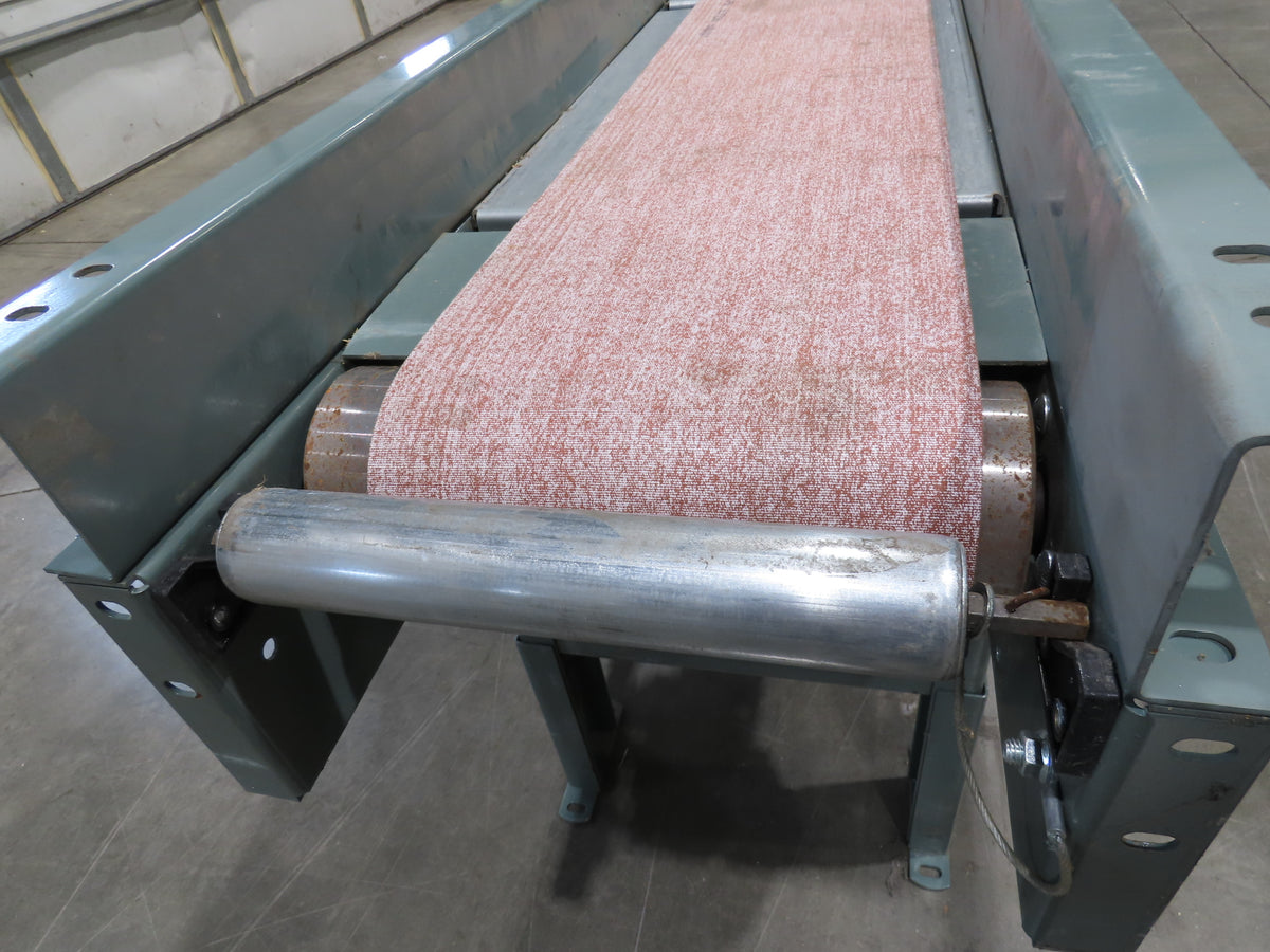 Hytrol 16"x 10' Slider Bed Conveyor 10"Belt 1Hp 230/460V 3PH Center Drive 66FPM