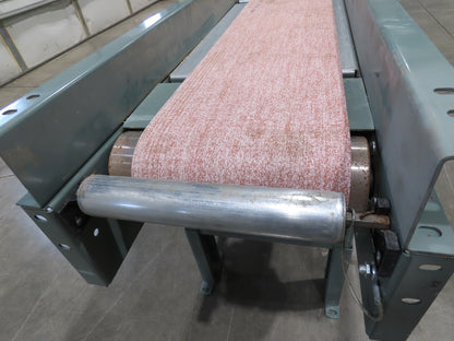 Hytrol 16"x 10' Slider Bed Conveyor 10"Belt 1Hp 230/460V 3PH Center Drive 66FPM