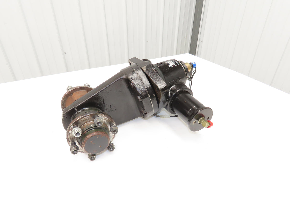 Hyster 524148580 Dual-Wheel Rear Steer Axle Assembly Off E40HSD Forklift