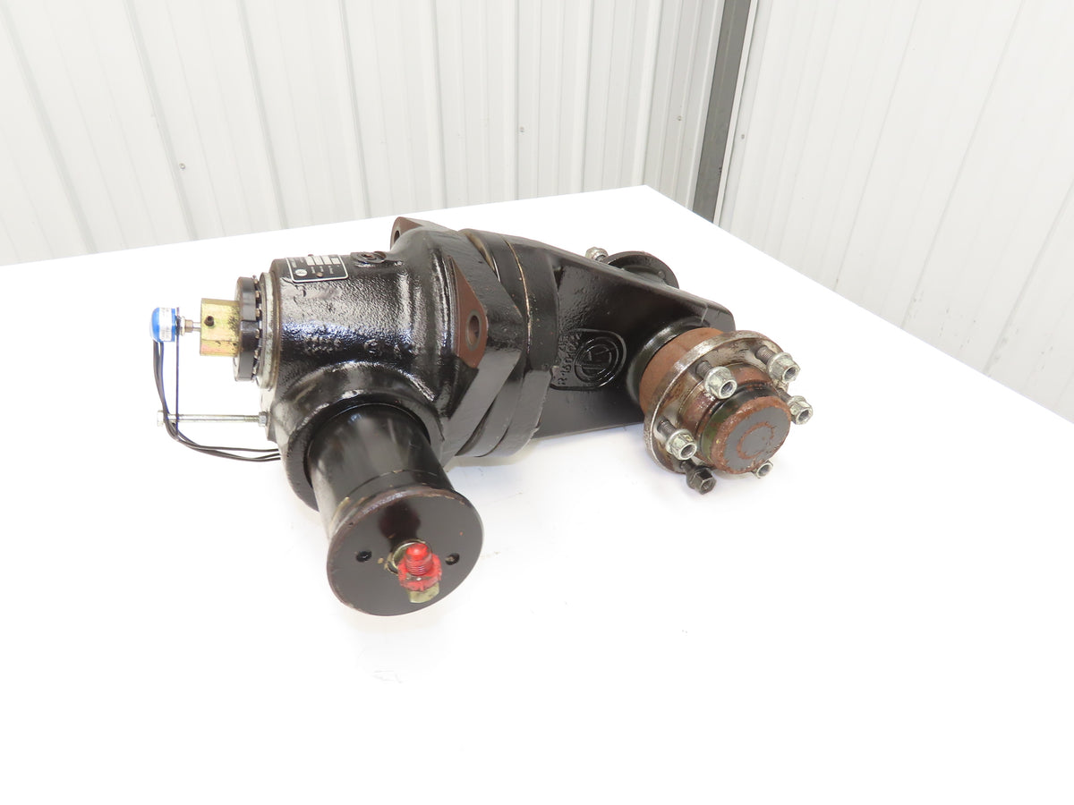 Hyster 524148580 Dual-Wheel Rear Steer Axle Assembly Off E40HSD Forklift