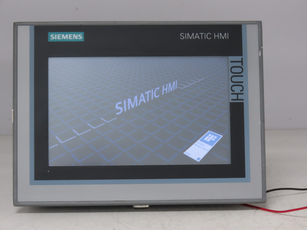 Siemens 6AV2 124-0GC01-0AX0 SIMATIC HMI TP700 Comfort Touch Panel 7" Widescreen
