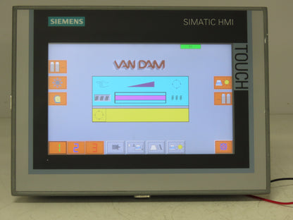Siemens 6AV2 124-0GC01-0AX0 SIMATIC HMI TP700 Comfort Touch Panel 7" Widescreen