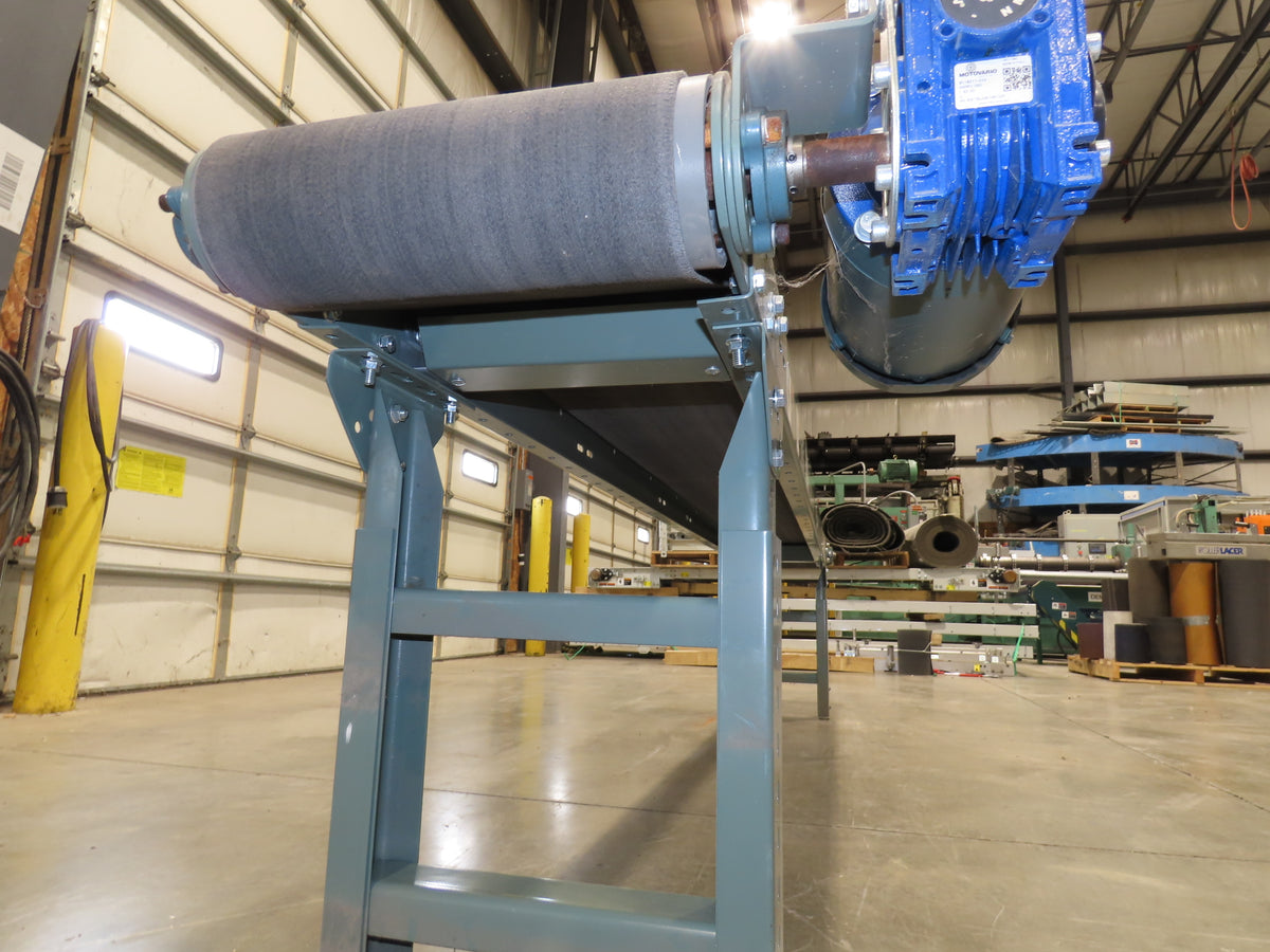 Hytrol TA 14"x 10' 10" Slider Bed Conveyor 12"Belt 230/460V 3PH End Drive 34FPM