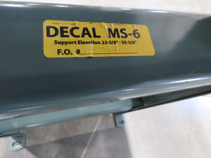 Hytrol TA 14"x 10' 10" Slider Bed Conveyor 12"Belt 230/460V 3PH End Drive 34FPM