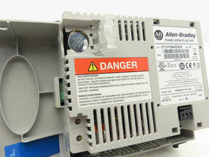 Allen Bradley 2711P-B6M20D8 PanelView Plus 600 Graphic Operator Touch Terminal