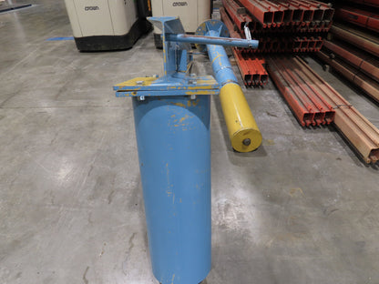 Contrx 1/2 Ton 1000Lb Free Standing Post Jib Crane 12' Span 10'H Under Beam