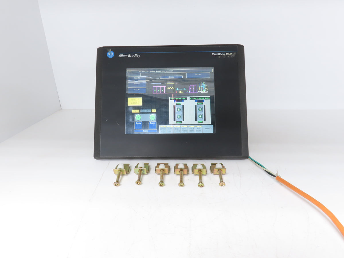 Allen Bradley 2711-T10C8 PanelView 1000 Touch Screen Operator Terminal Ser D