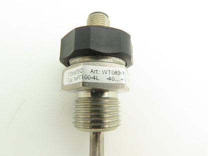 Tematec WT082-1079 Temperature Sensing Switch -40-250° C  5/Pin 4 Wire M12