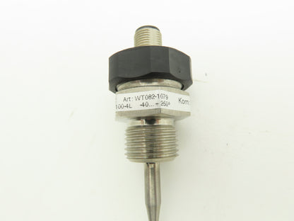 Tematec WT082-1079 Temperature Sensing Switch -40-250° C  5/Pin 4 Wire M12