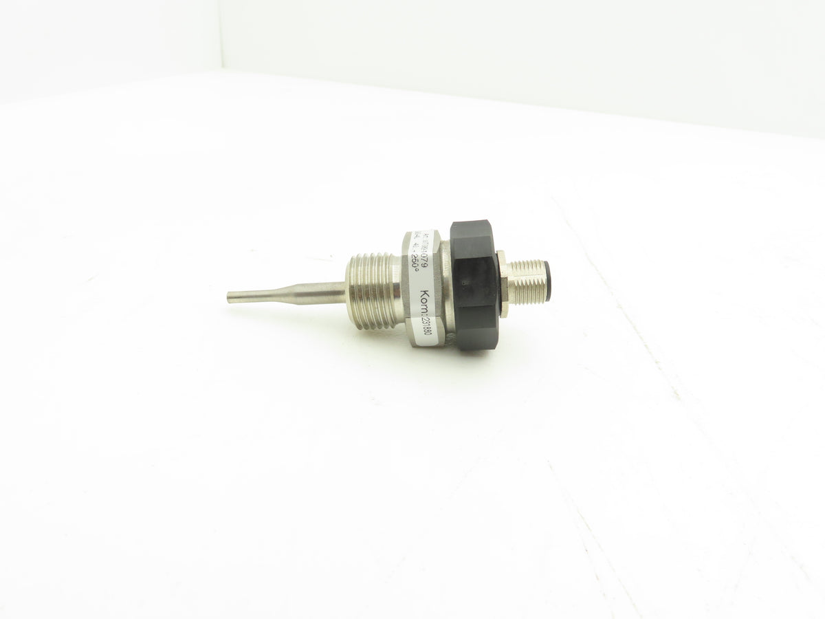 Tematec WT082-1079 Temperature Sensing Switch -40-250° C  5/Pin 4 Wire M12