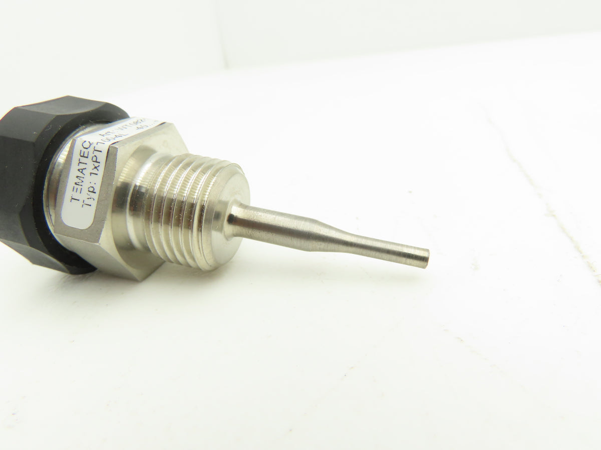 Tematec WT082-1079 Temperature Sensing Switch -40-250° C  5/Pin 4 Wire M12