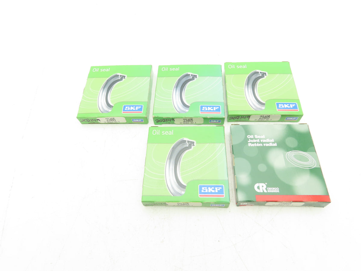 SKF 23465 Oil Seal 60 mm Shaft Dia x 90 mm OD x 8 mm Width Single Lip Lot of 5