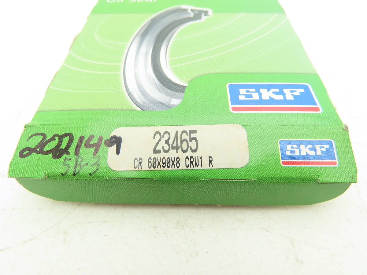 SKF 23465 Oil Seal 60 mm Shaft Dia x 90 mm OD x 8 mm Width Single Lip Lot of 5
