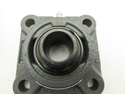 SealMaster SF-206 Flange Mount Ball Bearing 25 mm Bore 4-Bolt Lot of 2