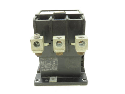 ABB EH160 3 Pole Motor Starter Contactor 190A 150Hp 600VAC 3Ph 120V Coil