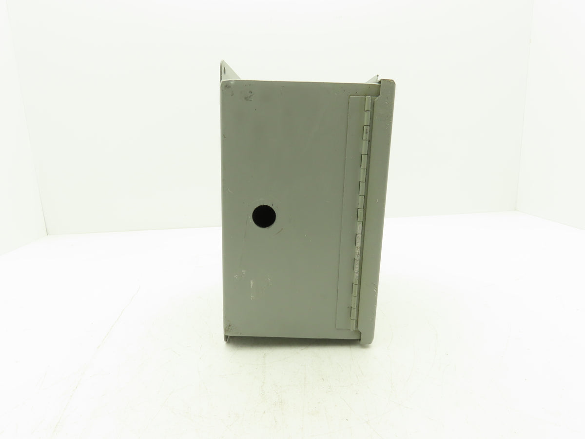 Wiegmann B100806CH Electrical Enclosure JIC Control Panel 10x8x6" Wall Mount