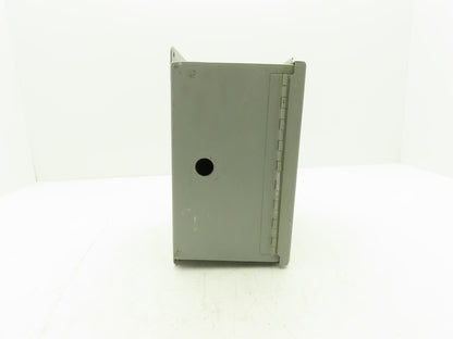 Wiegmann B100806CH Electrical Enclosure JIC Control Panel 10x8x6" Wall Mount
