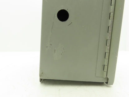 Wiegmann B100806CH Electrical Enclosure JIC Control Panel 10x8x6" Wall Mount