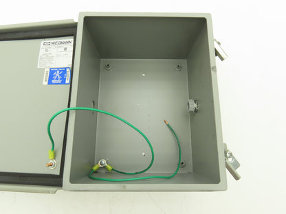 Wiegmann B100806CH Electrical Enclosure JIC Control Panel 10x8x6" Wall Mount