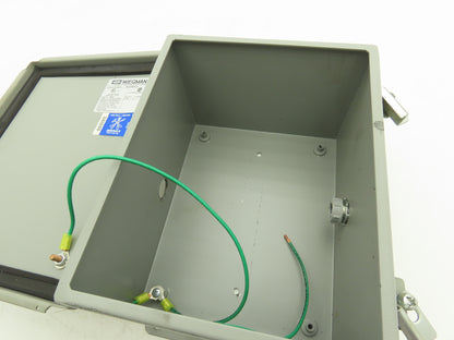 Wiegmann B100806CH Electrical Enclosure JIC Control Panel 10x8x6" Wall Mount