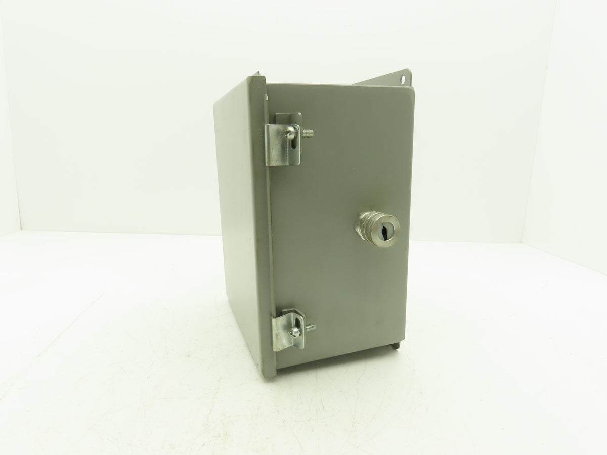 Wiegmann B100806CH Electrical Enclosure JIC Control Panel 10x8x6" Wall Mount