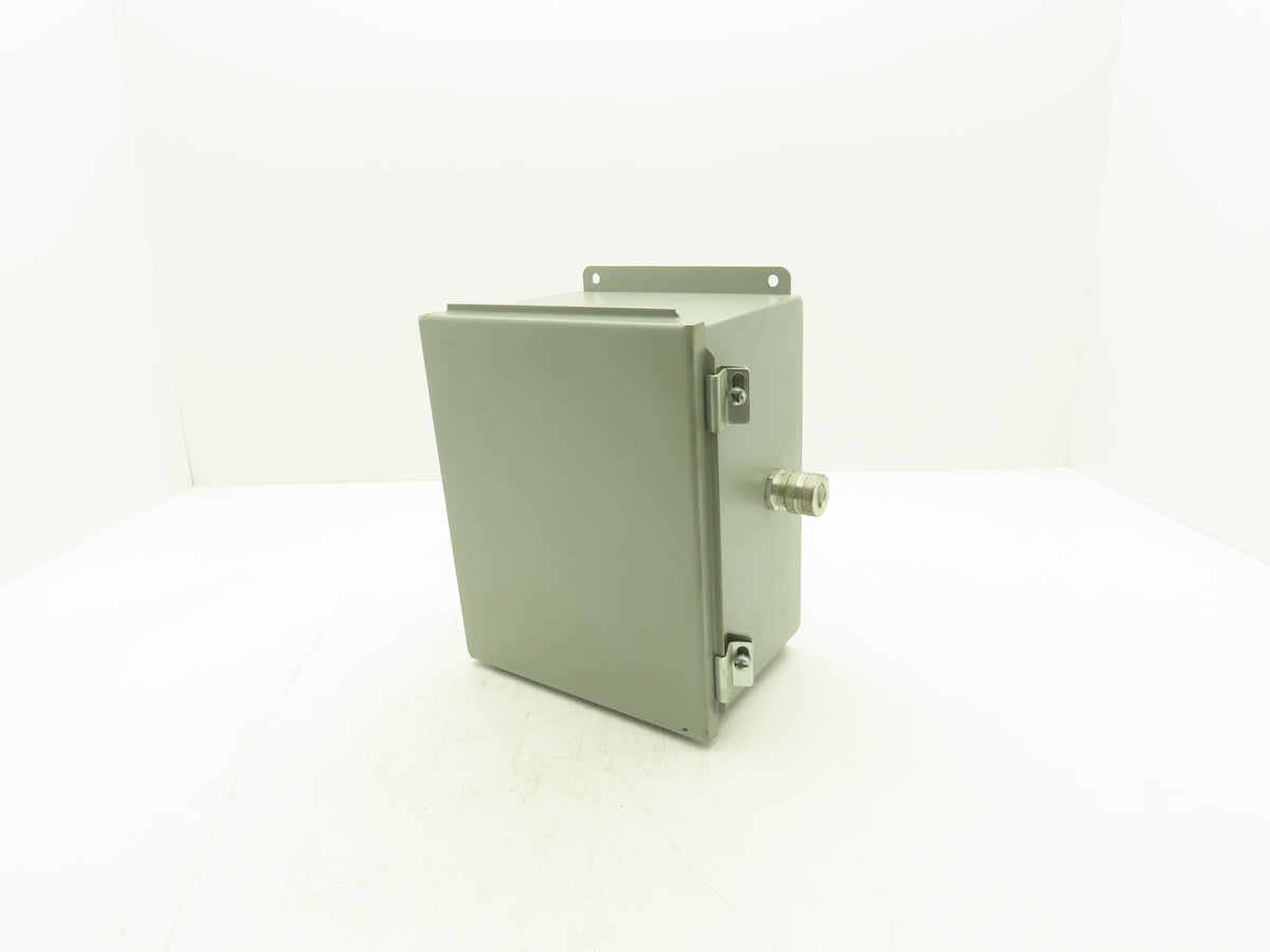 Wiegmann B100806CH Electrical Enclosure JIC Control Panel 10x8x6" Wall Mount