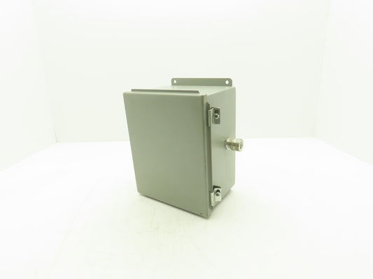 Wiegmann B100806CH Electrical Enclosure JIC Control Panel 10x8x6" Wall Mount