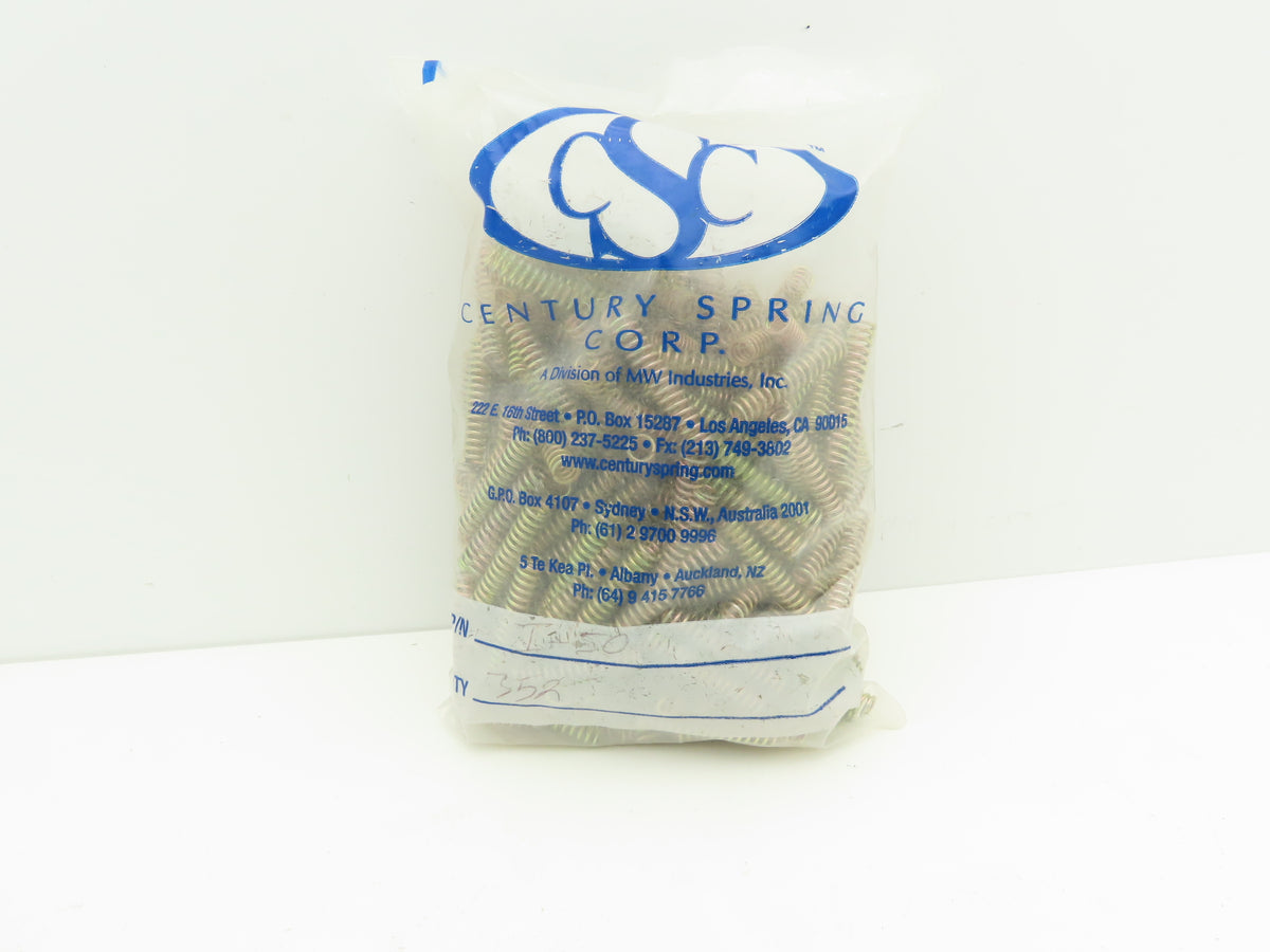 Century Spring 209173 Compression Spring 1.868"x .378"OD x .266"ID Lot of 350