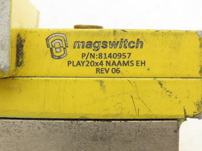 Magswitch PLAY20X4 NAAMS EH Pneumatic Magnetic Gripper Steel Beam Lifting Magnet
