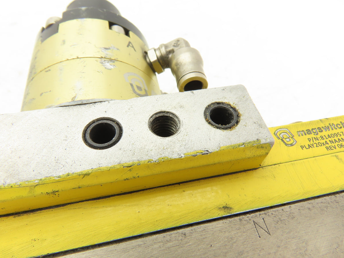 Magswitch PLAY20X4 NAAMS EH Pneumatic Magnetic Gripper Steel Beam Lifting Magnet