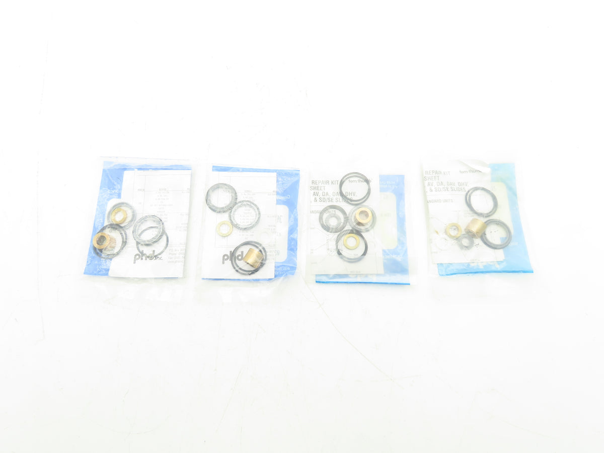 PHD 3416-25-1 Cylinder Repair Kit AV Series For 1-1/8" Bore w 3/8" Rod Lot of 4