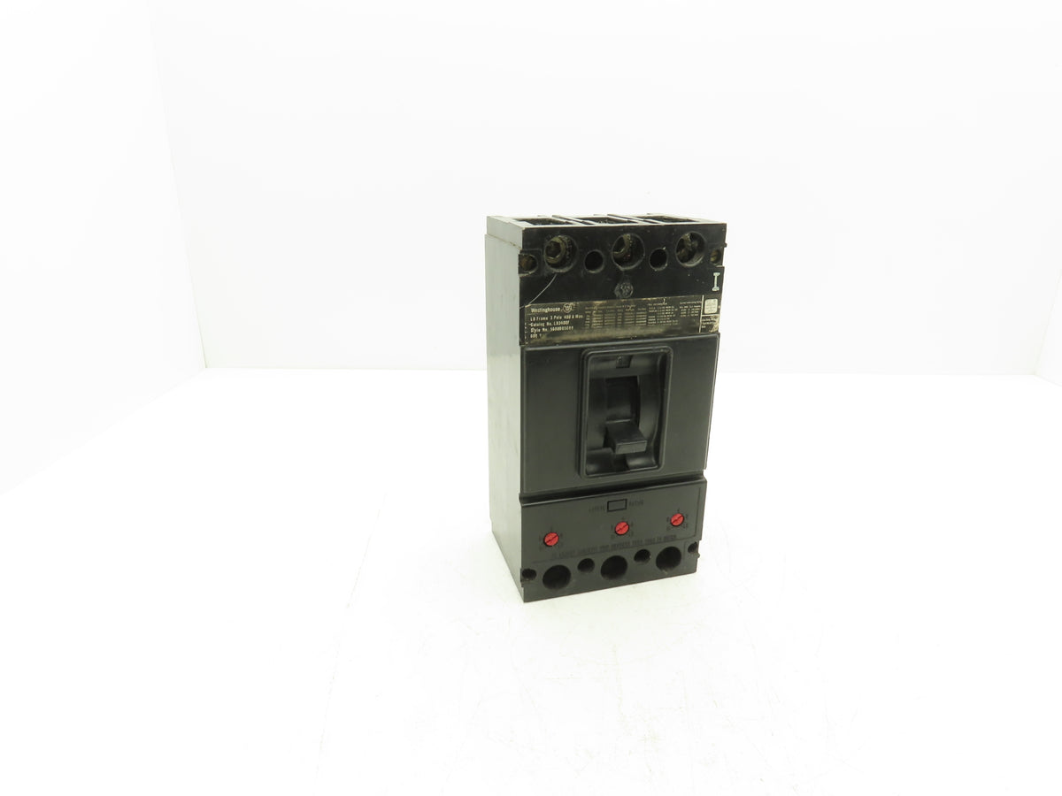 Westinghouse  LB3400F Circuit Breaker 400A 600V Type LB 3 Pole