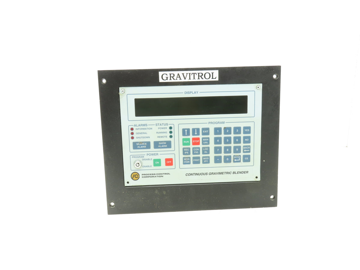 Process Control Continuous Gravimetric Blender Mini-Operator Panel