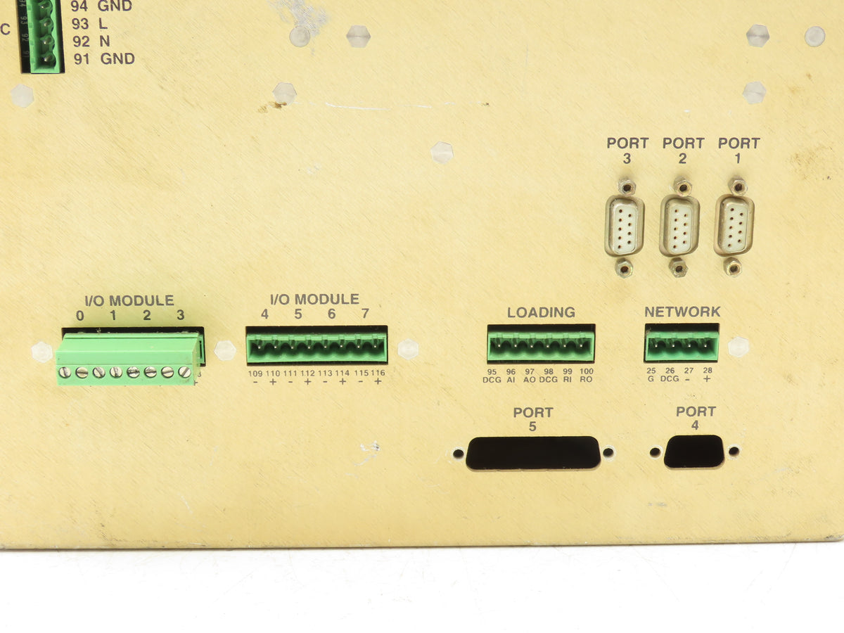 Process Control Continuous Gravimetric Blender Mini-Operator Panel