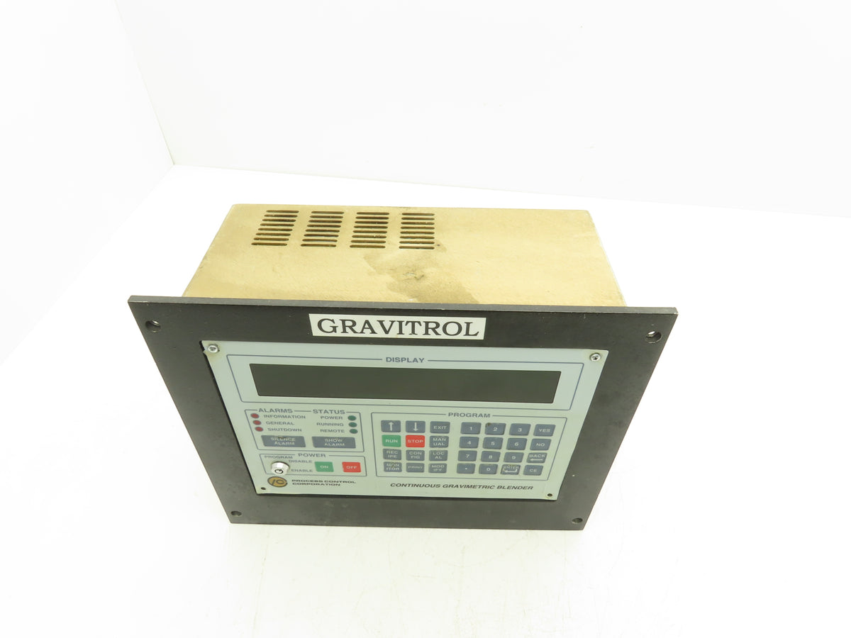 Process Control Continuous Gravimetric Blender Mini-Operator Panel