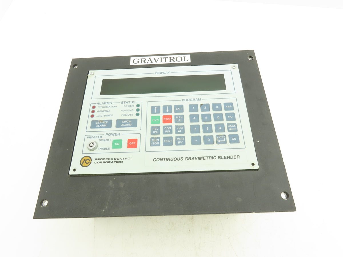 Process Control Continuous Gravimetric Blender Mini-Operator Panel