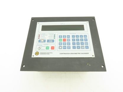 Process Control Continuous Gravimetric Blender Mini-Operator Panel
