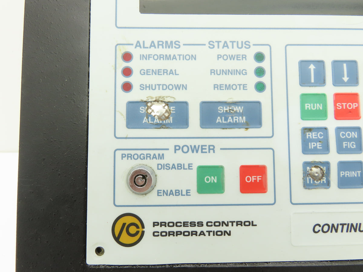 Process Control Continuous Gravimetric Blender Mini-Operator Panel