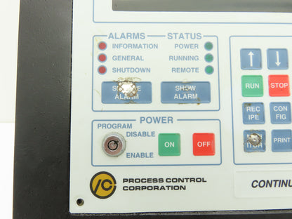 Process Control Continuous Gravimetric Blender Mini-Operator Panel