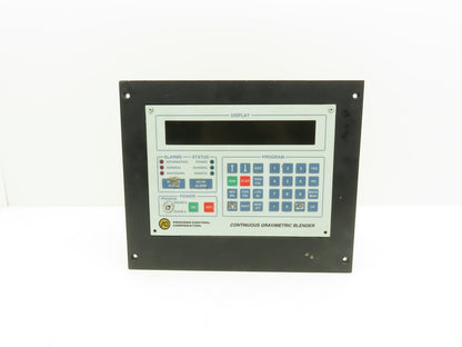 Process Control Continuous Gravimetric Blender Mini-Operator Panel