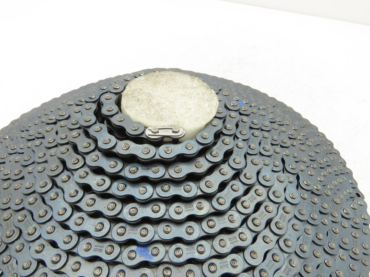 JWR #40-2 Sharp Top Roller Chain Double Strand Conveyer Teeth 692 Links 28.5'