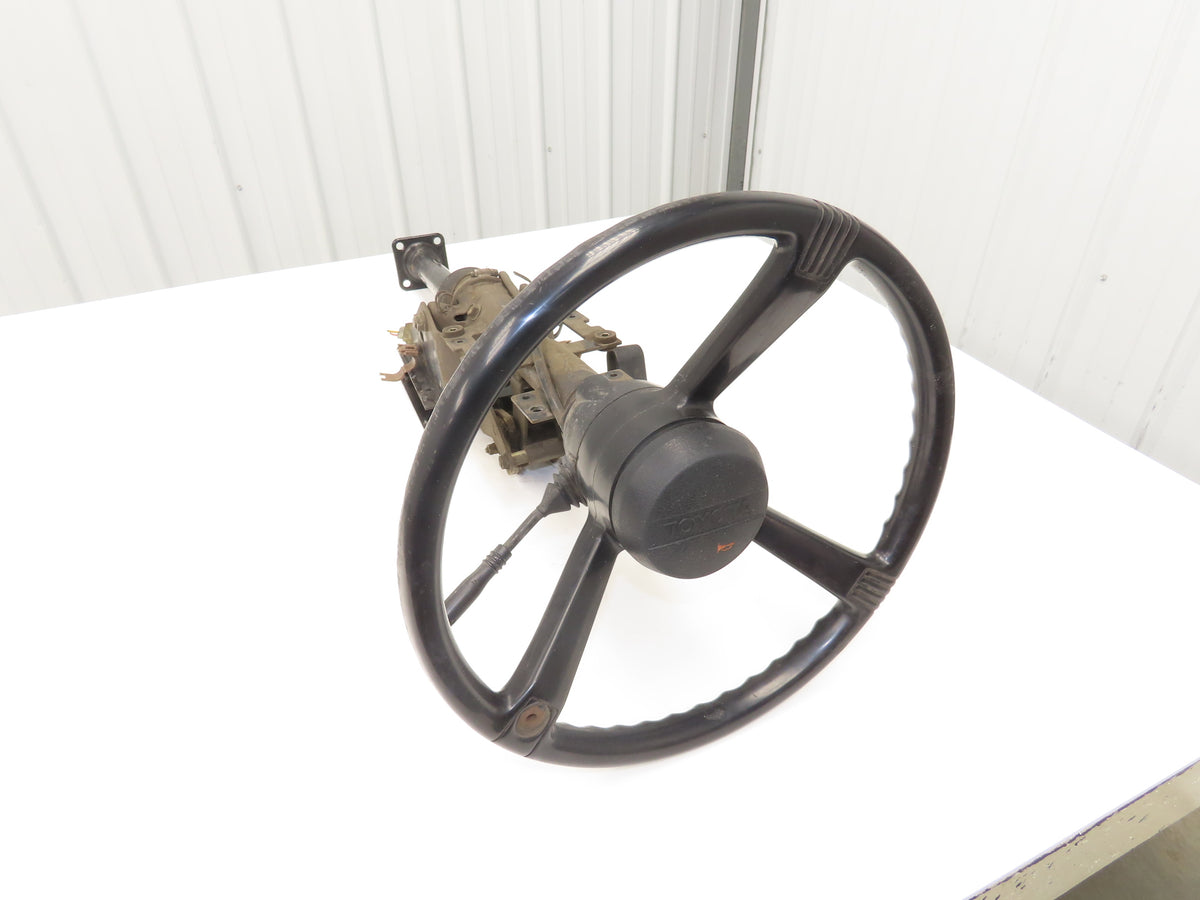 Toyota 5FBGCU18 Forklift Steering Wheel Column Adjustable With Mount Bracket