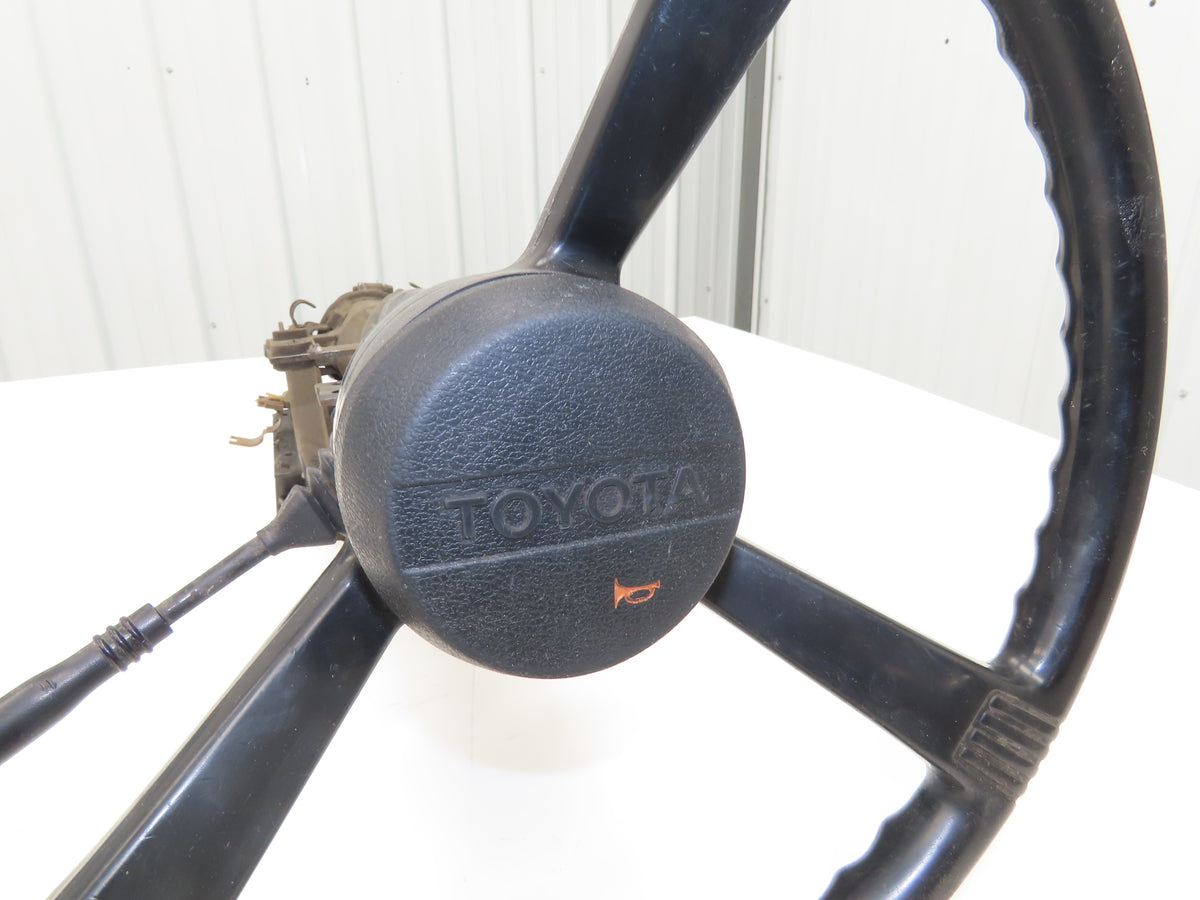 Toyota 5FBGCU18 Forklift Steering Wheel Column Adjustable With Mount Bracket