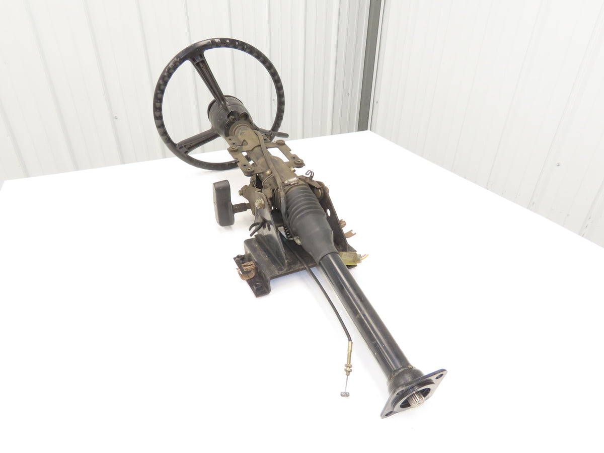 Toyota 5FBGCU18 Forklift Steering Wheel Column Adjustable With Mount Bracket