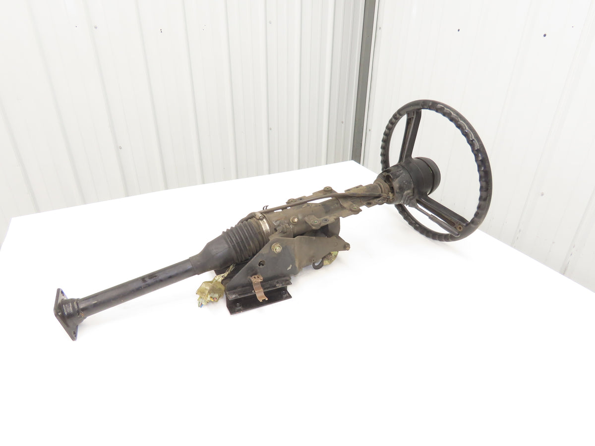 Toyota 5FBGCU18 Forklift Steering Wheel Column Adjustable With Mount Bracket