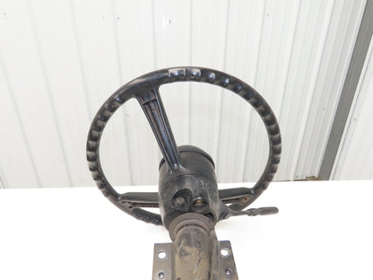 Toyota 5FBGCU18 Forklift Steering Wheel Column Adjustable With Mount Bracket