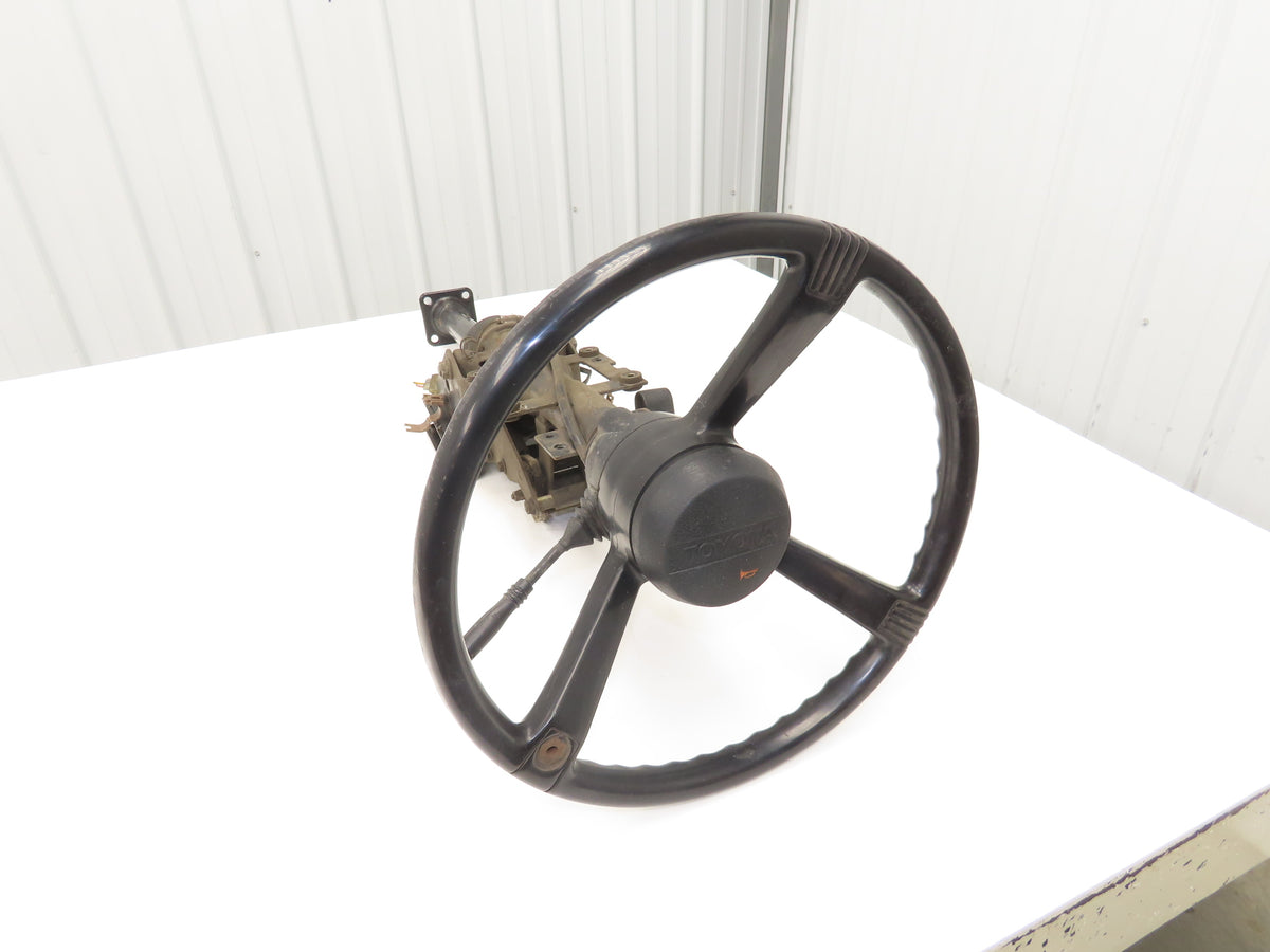 Toyota 5FBGCU18 Forklift Steering Wheel Column Adjustable With Mount Bracket