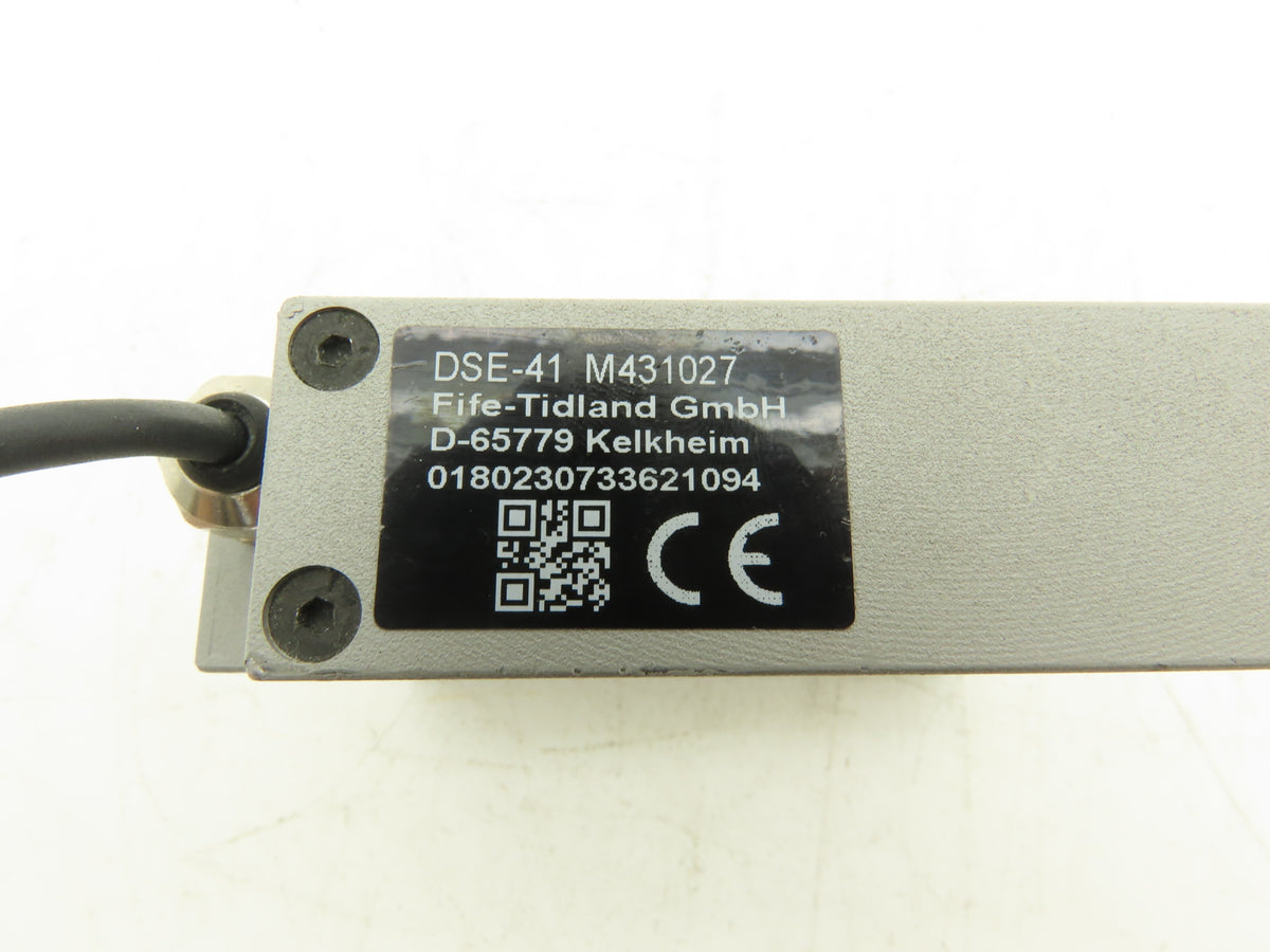 Fife M431027 DSE-41 Digital Ultrasonic Web Guide Edge Sensor 51mm Gap M12 4-Pin
