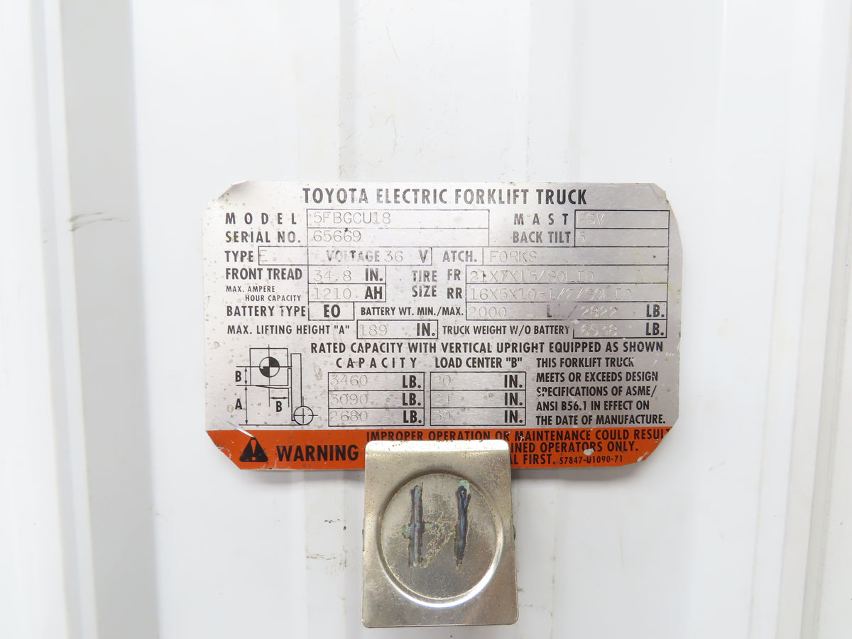 Toyota 24140-23300-71 Speed Control Assembly CPU Circuit Board 5FBGCU18 Forklift